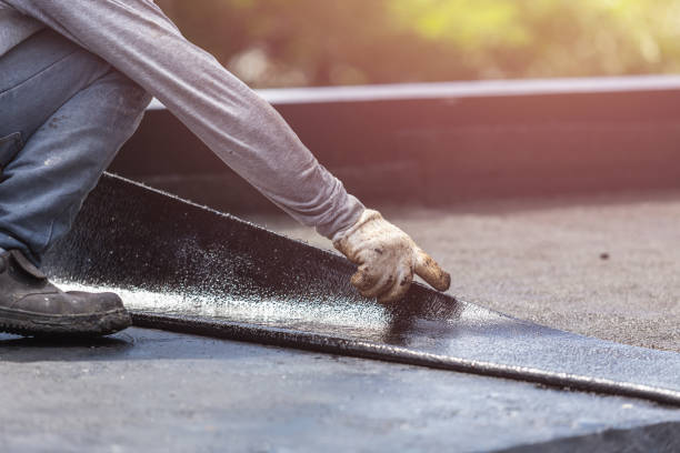 Professional Exterior Waterproofing technician working in Stockton, KS